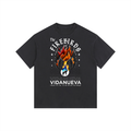Vidanueva Firebirds Vintage Washed Oversized Cotton T-Shirt