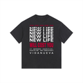 Vidanueva New Life Vintage Washed Oversized Cotton T-Shirt
